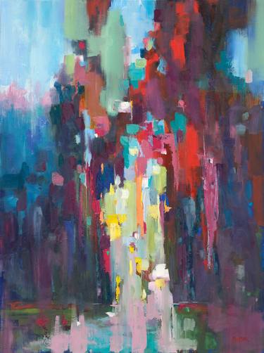 Original Impressionism Abstract Paintings by Michael Pintar