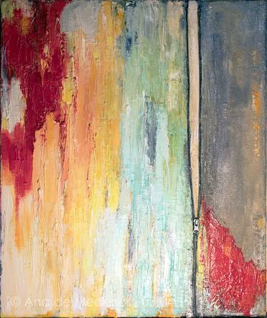 Original Abstract Painting by Ana de Medeiros