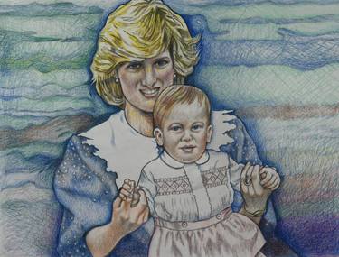 Princess Diana & baby Harry thumb