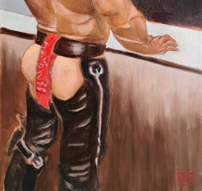 Original Figurative Men Painting by Mon Graffito
