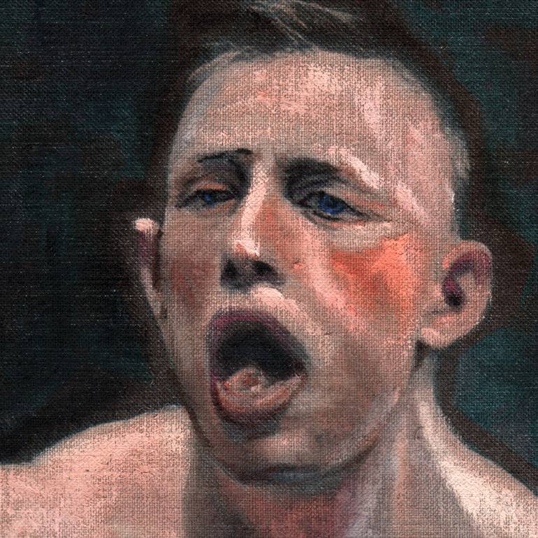 Original Figurative Men Painting by Mon Graffito