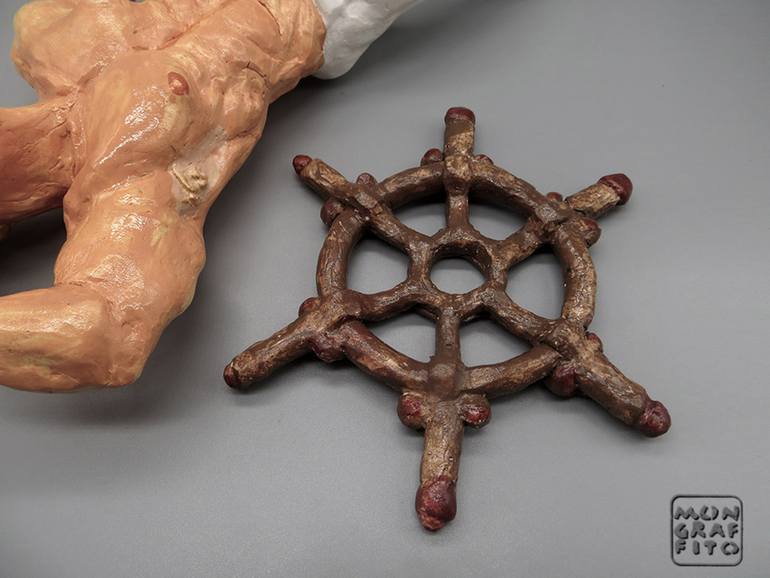 Original Figurative Men Sculpture by Mon Graffito