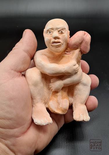 Fertility - marble cast Egyptian inspired thumb
