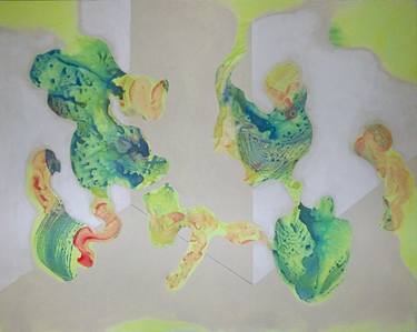 Saatchi Art Artist Bjørn Kruse; Paintings, “Shapes in Space XII” #art