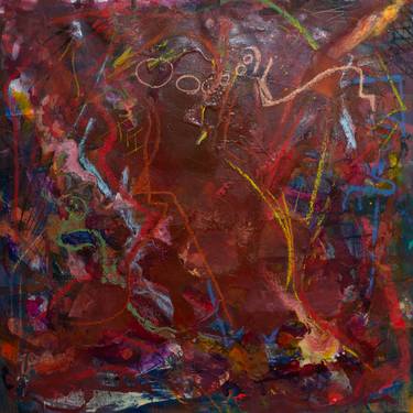 Original Abstract Expressionism Abstract Paintings by Blake Hughes