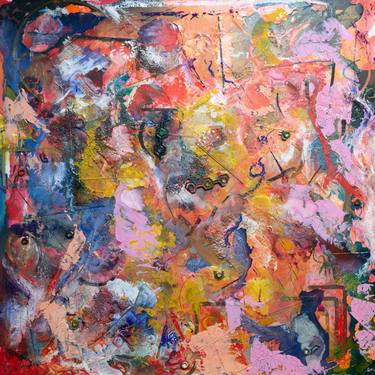 Original Abstract Expressionism Abstract Paintings by Blake Hughes