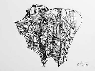 Original Abstract Drawings by Blake Hughes