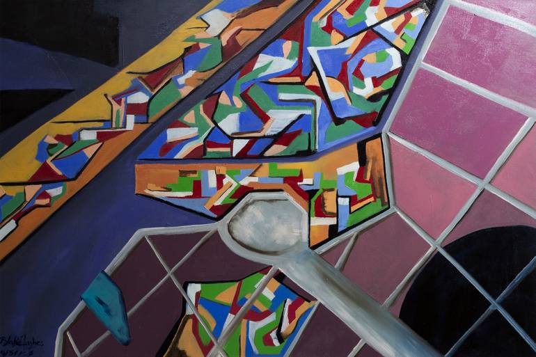 Print of Abstract People Paintings by Blake Hughes