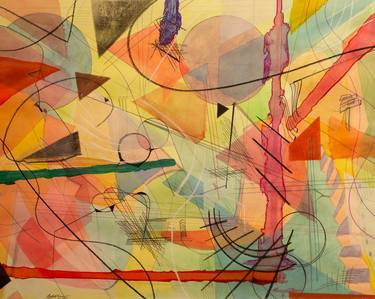 Original Expressionism Abstract Paintings by Blake Hughes