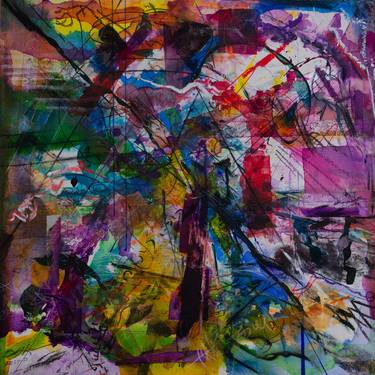 Original Abstract Expressionism Abstract Paintings by Blake Hughes