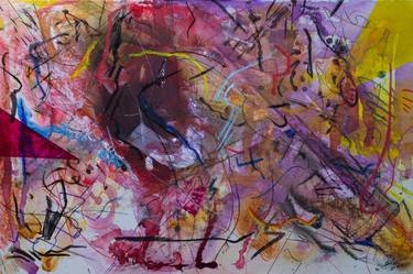 Original Abstract Expressionism Abstract Paintings by Blake Hughes