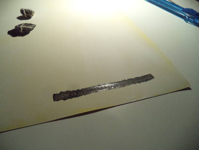 Original Conceptual Nature Painting by Scott Charles Leichhardt Hollingsworth