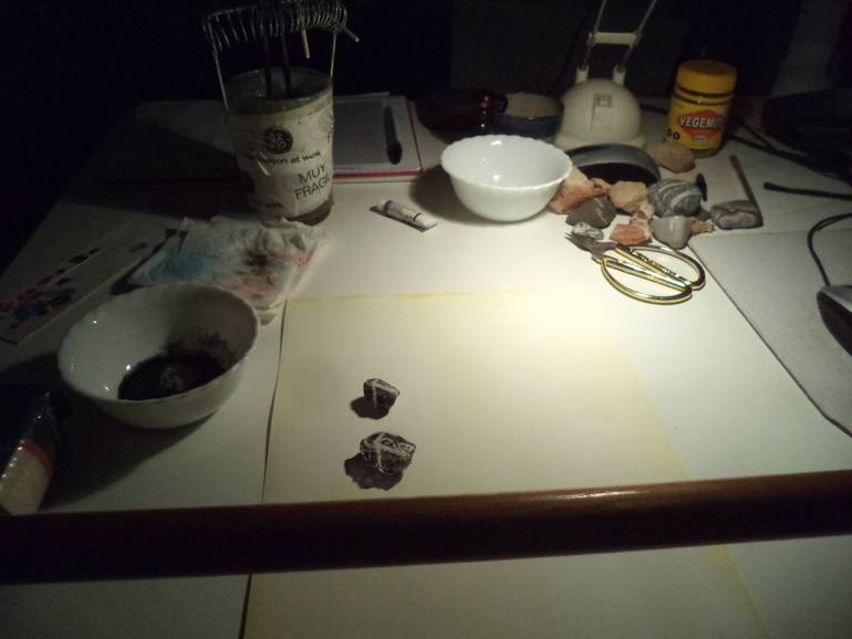 Original Conceptual Nature Painting by Scott Charles Leichhardt Hollingsworth
