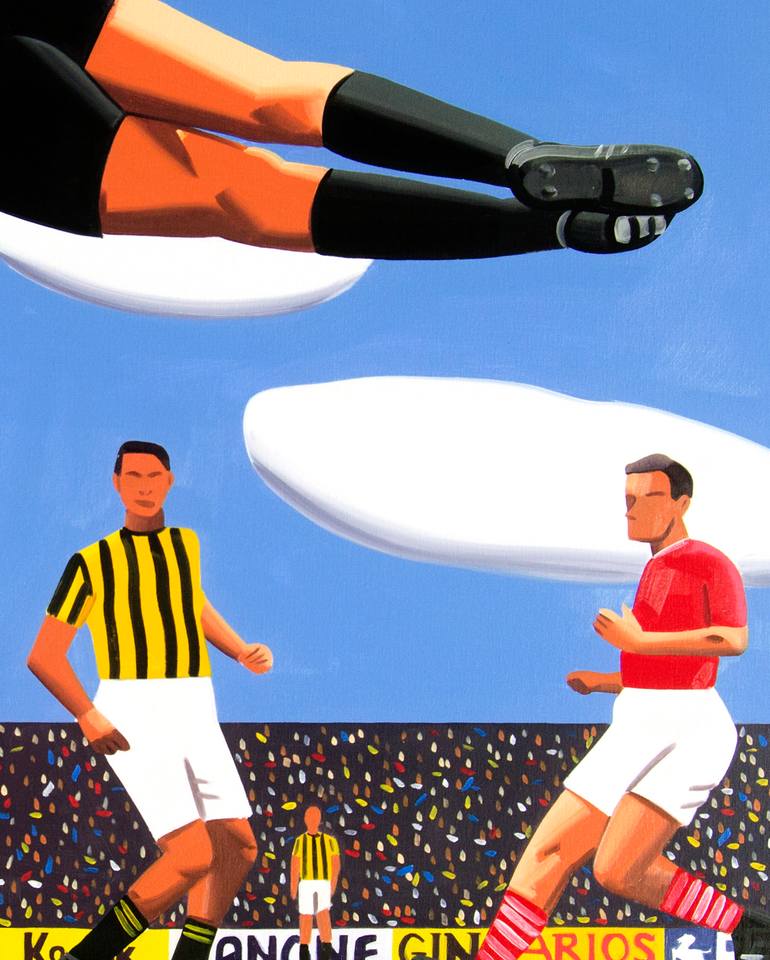 Original Figurative Sports Painting by Juan De La Rica