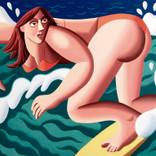 Surfer 2 by Juan de la Rica