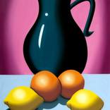 Big black pitcher by Juan de la Rica
