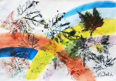 Print of Abstract Landscape Paintings by Julian Tsvetanov