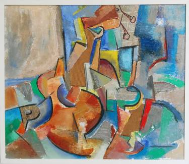 Original Abstract Expressionism Abstract Paintings by Julian Tsvetanov