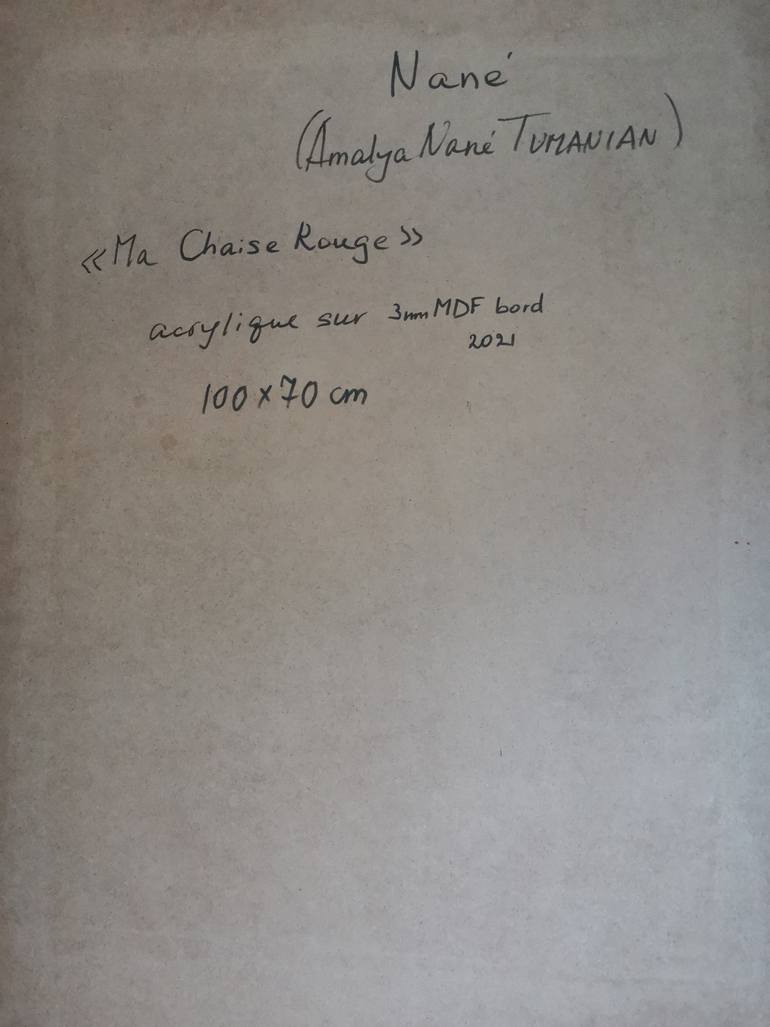 Original Abstract Home Painting by Amalya  Nane Tumanian