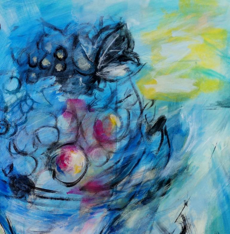 Original Abstract Expressionism Food & Drink Painting by Amalya  Nane Tumanian