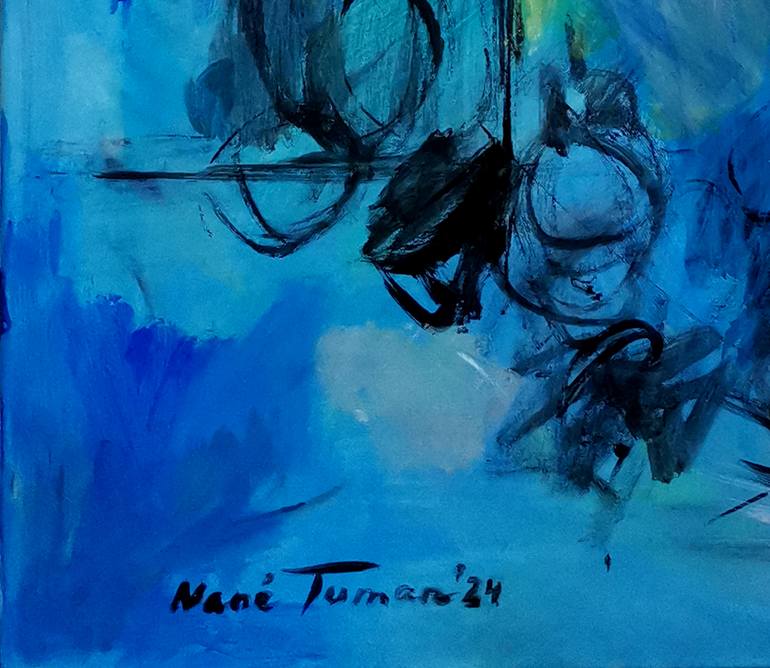 Original Abstract Expressionism Food & Drink Painting by Amalya  Nane Tumanian
