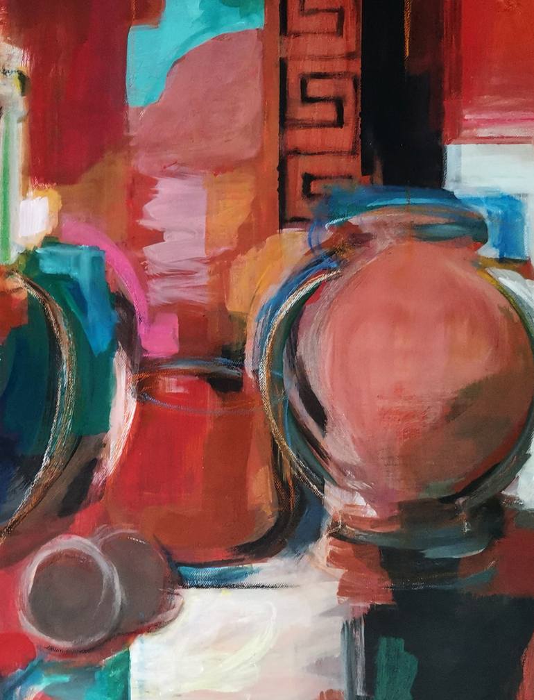 Original Contemporary Still Life Painting by Amalya  Nane Tumanian