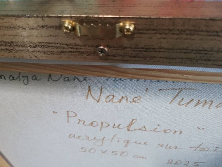 Original Abstract Expressionism Abstract Painting by Amalya  Nane Tumanian