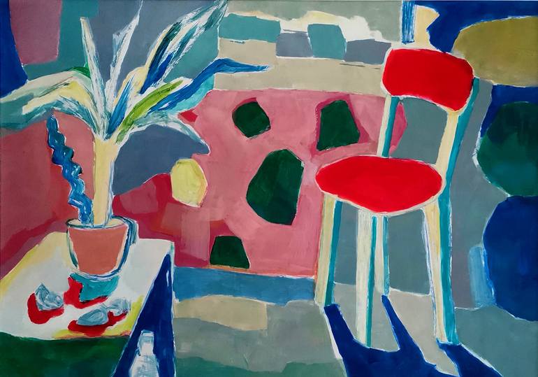 Still Life with the Plant - Print