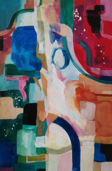 Original Modern Abstract Paintings by Amalya  Nane Tumanian