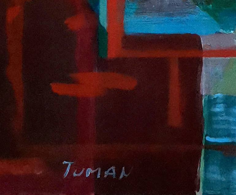 Original Conceptual Abstract Painting by Amalya  Nane Tumanian