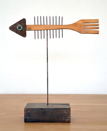 Original Fish Sculpture by Oriol Cabrero