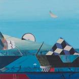 There is a lot of blue -3 by Anait Abramian