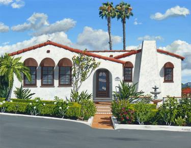 Print of Realism Architecture Paintings by Michael Ward