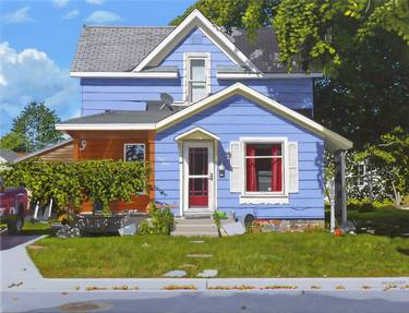Original Realism Architecture Paintings by Michael Ward