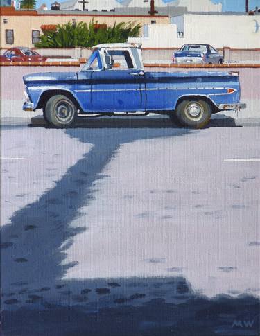 Original Realism Car Painting by Michael Ward