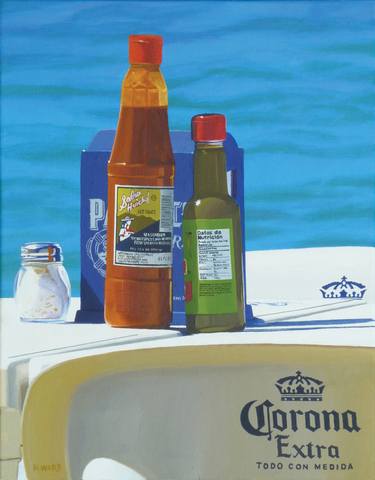 Original Photorealism Still Life Paintings by Michael Ward