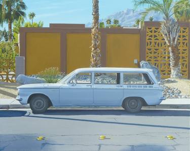 Print of Photorealism Automobile Paintings by Michael Ward