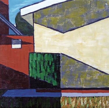 Print of Abstract Architecture Paintings by Michael Ward