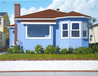 Original Photorealism Architecture Paintings by Michael Ward