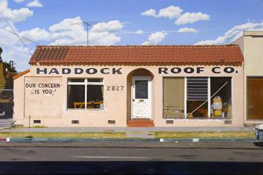 Original Realism Architecture Paintings by Michael Ward