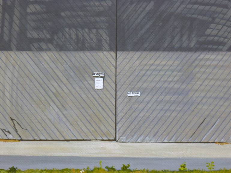 Original Photorealism Architecture Painting by Michael Ward
