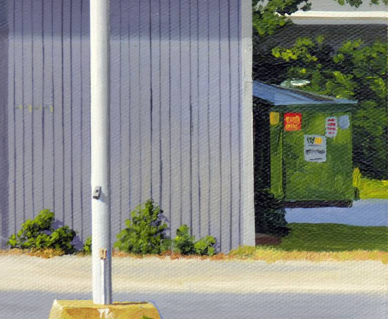 Original Photorealism Architecture Painting by Michael Ward