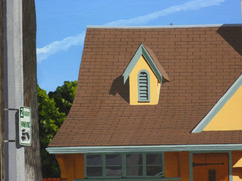 Original Architecture Painting by Michael Ward