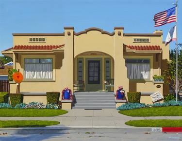 Original Fine Art Architecture Paintings by Michael Ward