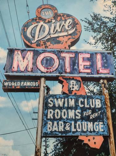 Original Photorealism Architecture Painting by John Sharp