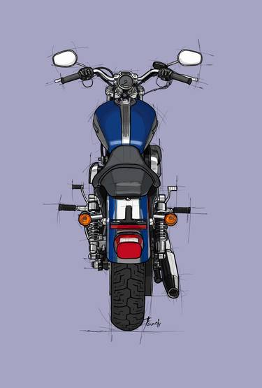 Print of Conceptual Motorcycle Drawings by Pablo Franchi