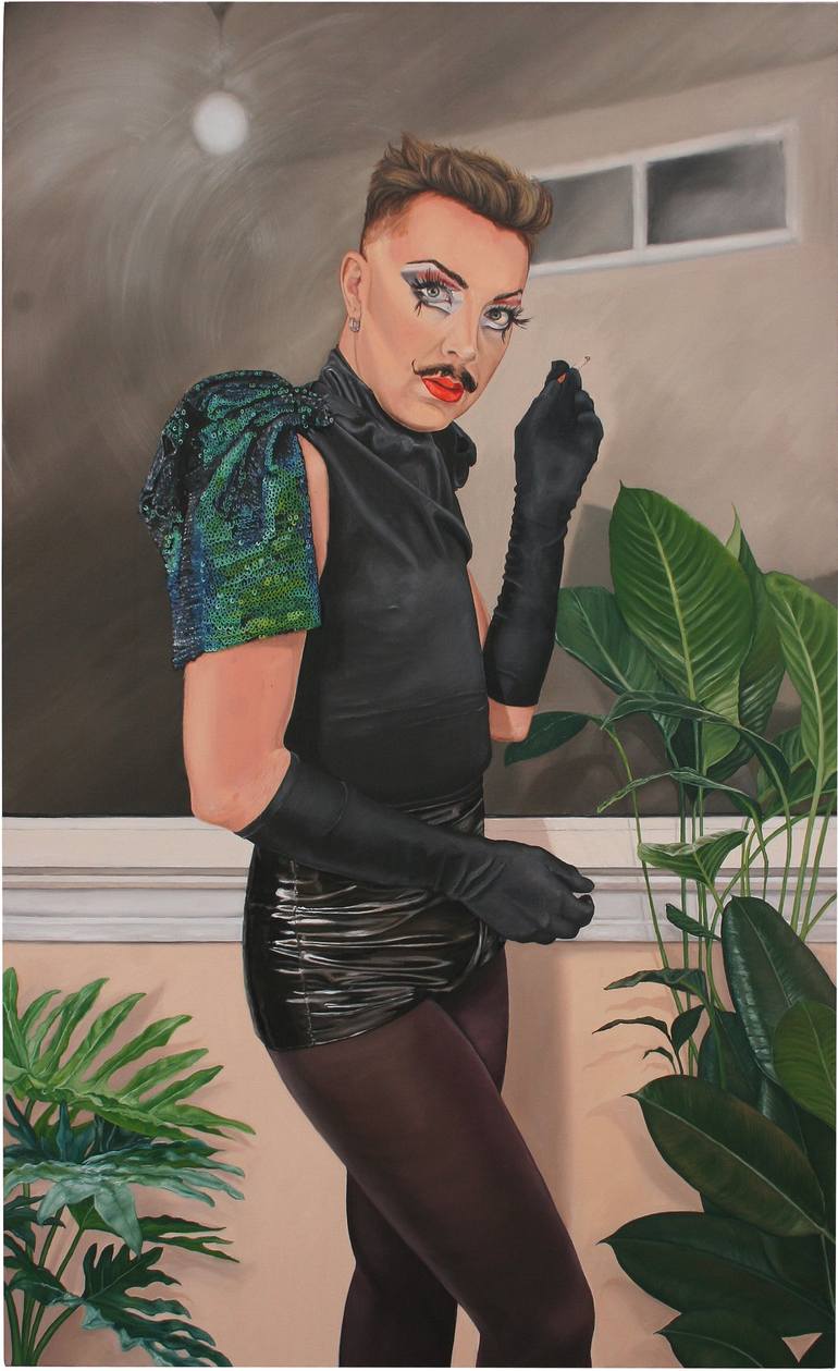 Original Realism Portrait Paintings by Bengisu Bayrak