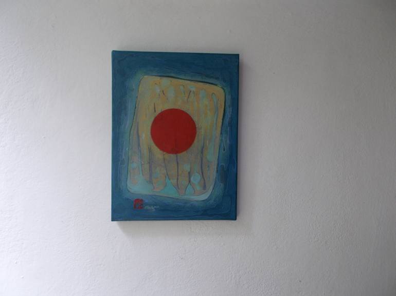 Original Abstract Painting by Nartana Thomas Holzweiler