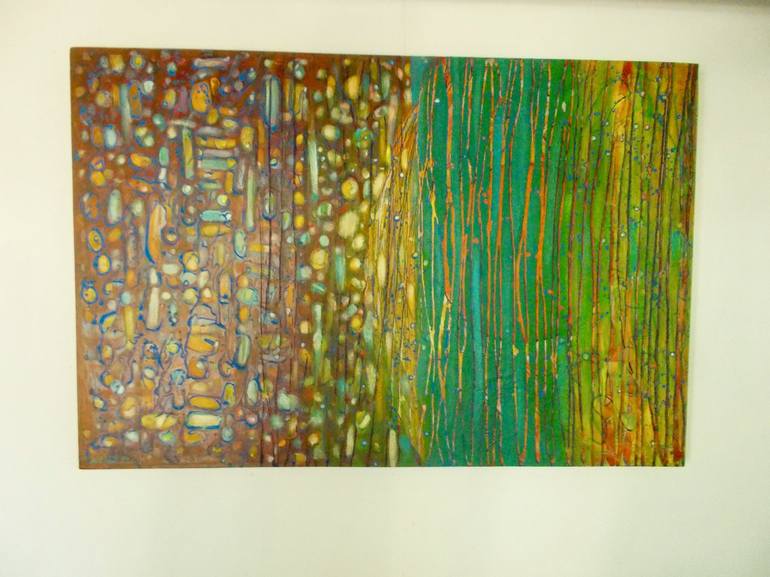 Original Abstract Painting by Nartana Thomas Holzweiler