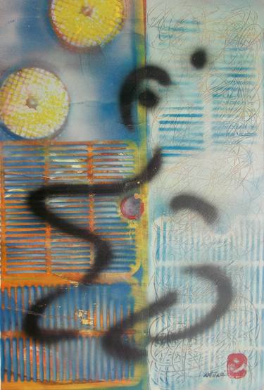 Print of Figurative Graffiti Paintings by Nartana Thomas Holzweiler